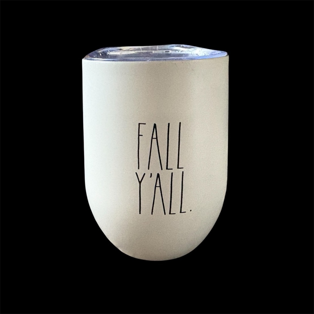 Rae Dunn Cream Tumbler - Fall Y'all
